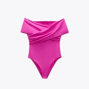 Zara pink bodysuit